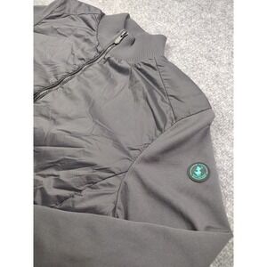 Save the Duck Ultra Light Jacket Women XL Black Plumtech Synthetic Down‎ Filled